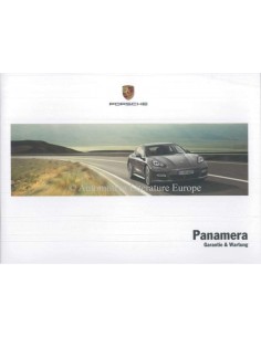 2013 PORSCHE PANAMERA GUARANTEE & MAINTENANCE GERMAN