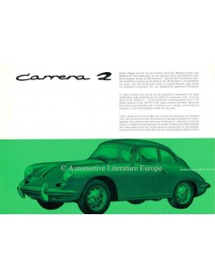 1963 PORSCHE CARRERA 2 PROSPEKT 2