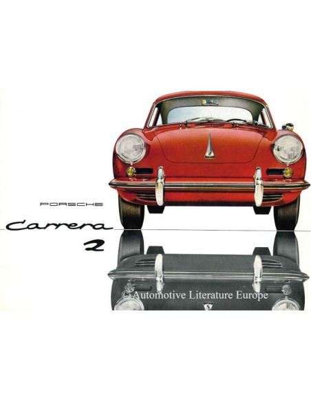 1963 PORSCHE CARRERA 2 PROSPEKT