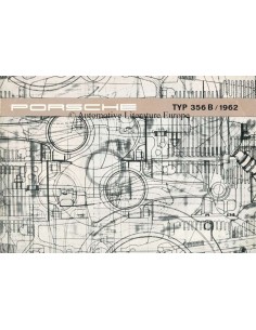 1962 PORSCHE 356 B BROCHURE DUITS