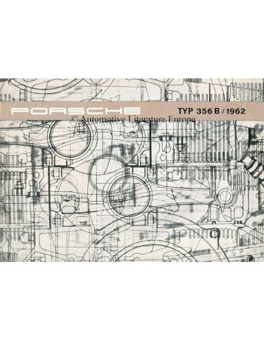 1962 PORSCHE 356 B PROSPEKT DEUTSCH