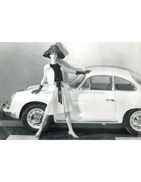 1963 PORSCHE 356 B BROCHURE DUITS