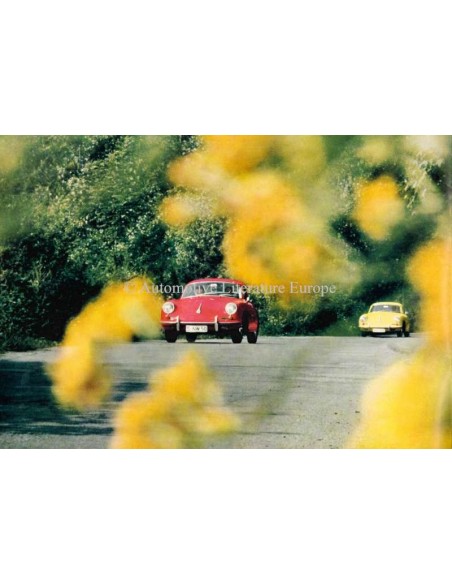 1964 PORSCHE 356 C BROCHURE GERMAN