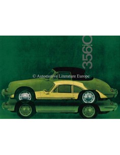 1964 PORSCHE 356 C BROCHURE GERMAN