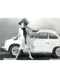 1963 PORSCHE 356 B BROCHURE ENGLISH 2