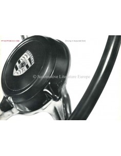 1963 PORSCHE 356 B PROSPEKT ENGLISCH