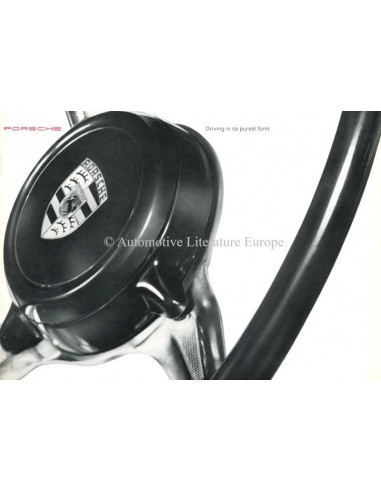 1963 PORSCHE 356 B BROCHURE ENGELS