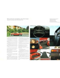 1970 VW-PORSCHE 914 BROCHURE GERMAN 2