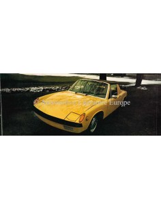 1970 PORSCHE 911 & 914 BROCHURE ENGLISH 2