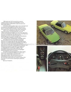 1974 VW-PORSCHE 914 BROCHURE GERMAN 2