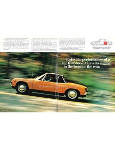 1973 PORSCHE 914 BROCHURE ENGLISH 2