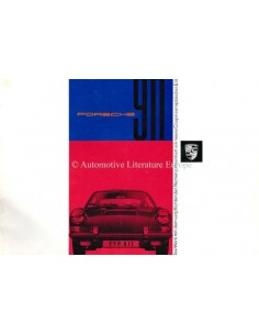 1964 PORSCHE 911 BROCHURE GERMAN