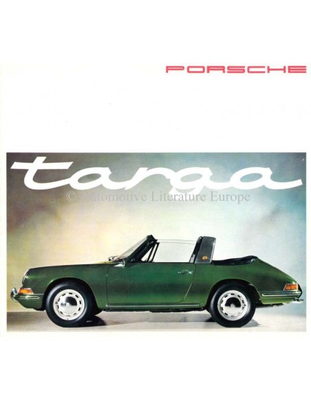 1965 PORSCHE 911 | 912 TARGA BROCHURE