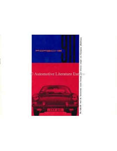 1965 PORSCHE 911 BROCHURE NEDERLANDS