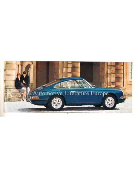 1967 PORSCHE 911 & 912 BROCHURE ENGLISH