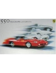 2000 FERRARI 550 BARCHETTA PININFARINA SALES POSTER 1617/00