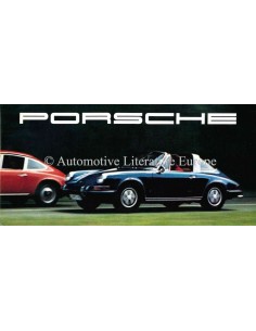 1968 PORSCHE TARGA & COUPÉ PROSPEKT DEUTSCH