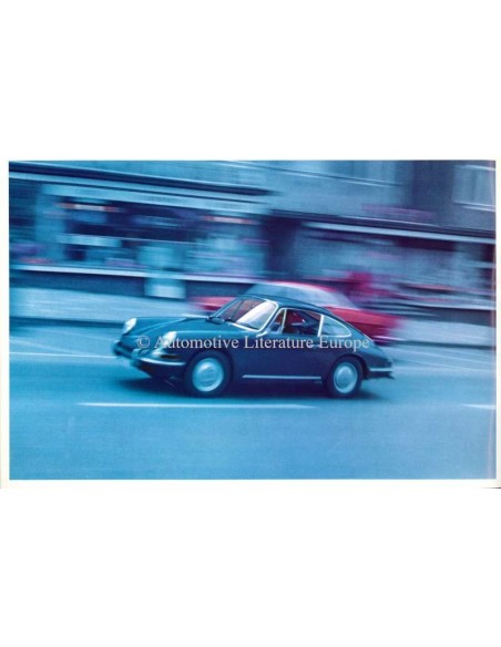 1967 PORSCHE TARGA & COUPÉ BROCHURE DUITS