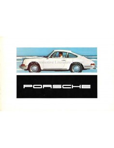 1967 PORSCHE TARGA & COUPÉ PROSPEKT DEUTSCH