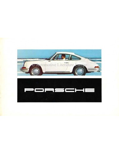 1967 PORSCHE TARGA & COUPÉ PROSPEKT DEUTSCH