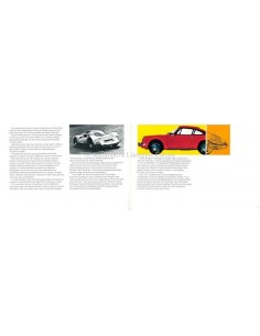 1969 PORSCHE FACT BOOK BROCHURE ENGLISH 2