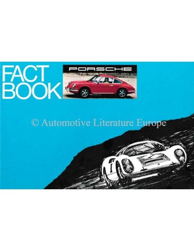 1969 PORSCHE FACT BOOK BROCHURE ENGELS