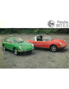 1970 PORSCHE 911 BROCHURE DUITS