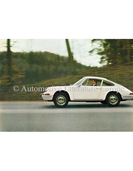1965 PORSCHE 912 BROCHURE DUITS