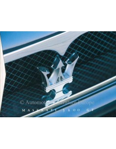 1998 MASERATI 3200 GT HARDBACK BROCHURE ITALIAN ENGLISH