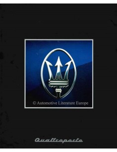 1994 MASERATI QUATTROPORTE BROCHURE ENGELS