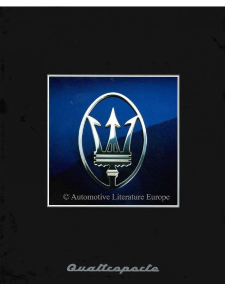 1994 MASERATI QUATTROPORTE BROCHURE ENGELS