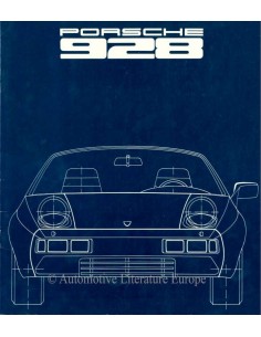 1977 PORSCHE 928 BROCHURE DUITS