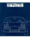 1977 PORSCHE 928 BROCHURE DUITS