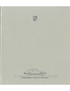 1986 PORSCHE 911 CARRERA PROSPEKT DEUTSCH