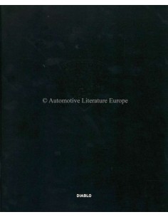 1999 LAMBORGHINI DIABLO BROCHURE ITALIAANS / ENGELS