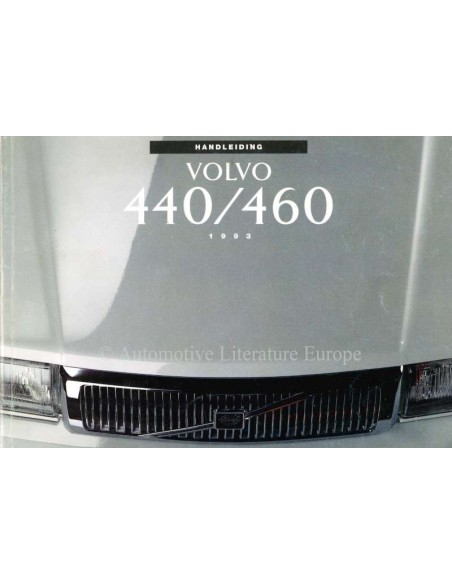 1993 VOLVO 440 460 INSTRUCTIEBOEKJE NEDERLANDS