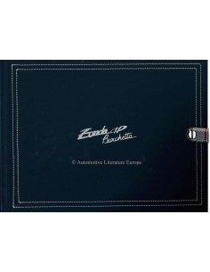 2017 PAGANI ZONDA HP BARCHETTA PROSPEKT ITALIENISCH ENGLISCH