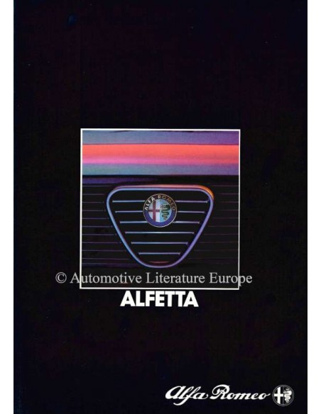 1983 ALFA ROMEO ALFETTA BROCHURE NEDERLANDS