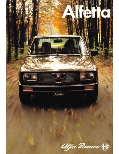 1982 ALFA ROMEO ALFETTA PROSPEKT NIEDERLÄNDISCH