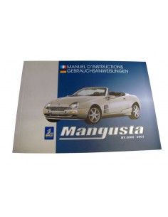 2000 QVALE MANGUSTA INSTRUCTIEBOEKJE FRANS DUITS