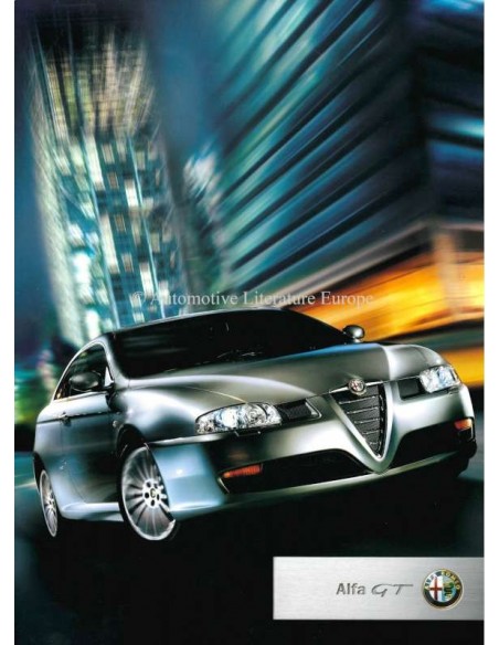 2004 ALFA ROMEO GT PROSPEKT AUSTRALISCH
