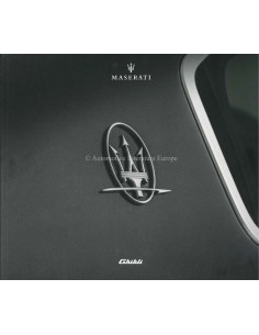 2018 MASERATI GHIBLI BROCHURE ITALIAN