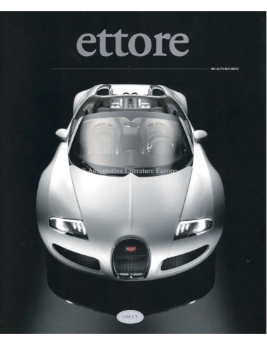 2008 DAS OFFIZIELLE BUGATTI ETTORE MAGAZIN 3 ENGLISCH
