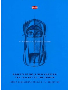 BUGATTI OPENDS A NEW CHAPTER: THE JOURNEY TO THE CHIRON - BOOK