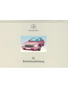 1998 MERCEDES BENZ SL KLASSE BETRIEBSANLEITUNG DEUTSCH