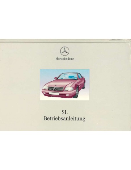 1998 MERCEDES BENZ SL KLASSE BETRIEBSANLEITUNG DEUTSCH