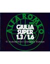 1973 ALFA ROMEO GIULIA SUPER 1.3 / 1.6 PROSPEKT NIEDERLÄNDISCH