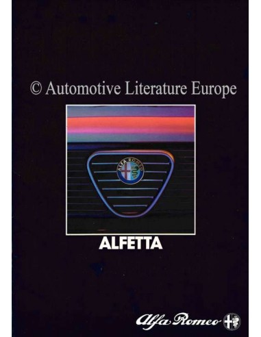 1984 ALFA ROMEO ALFETTA BROCHURE DUTCH