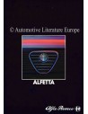 1984 ALFA ROMEO ALFETTA BROCHURE DUTCH