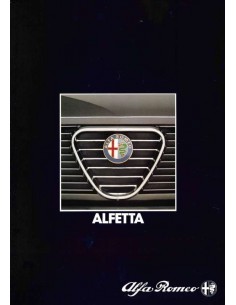 1983 ALFA ROMEO ALFETTA PROSPEKT NIEDERLÄNDISCH